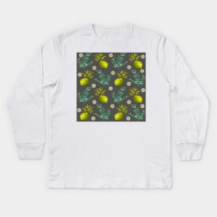 Lemons and Mint Kids Long Sleeve T-Shirt